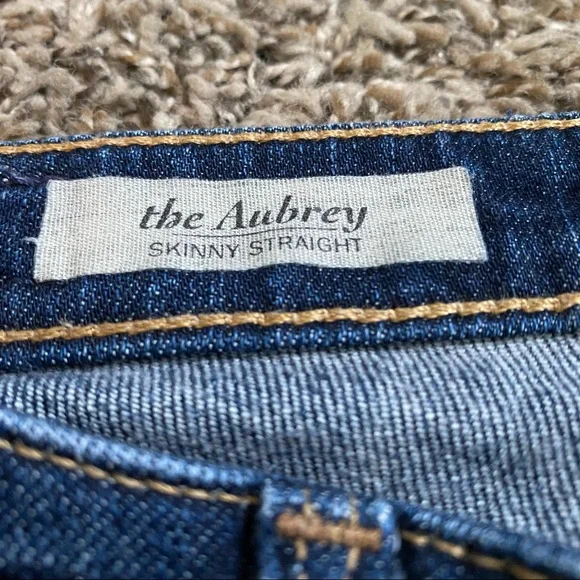 AG Aubrey Skinny Straight Jeans 25/R - Picture 7 of 8